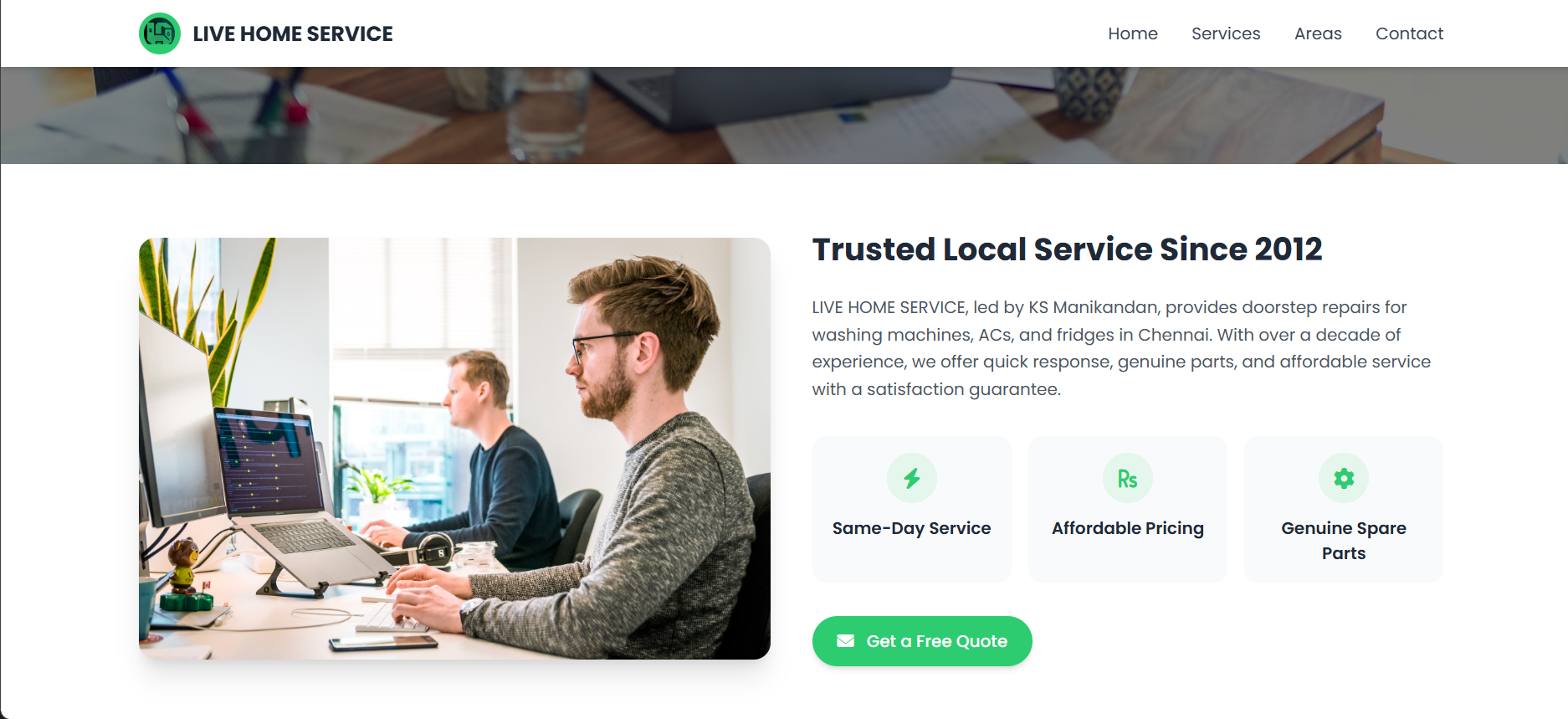 Varioshine Website